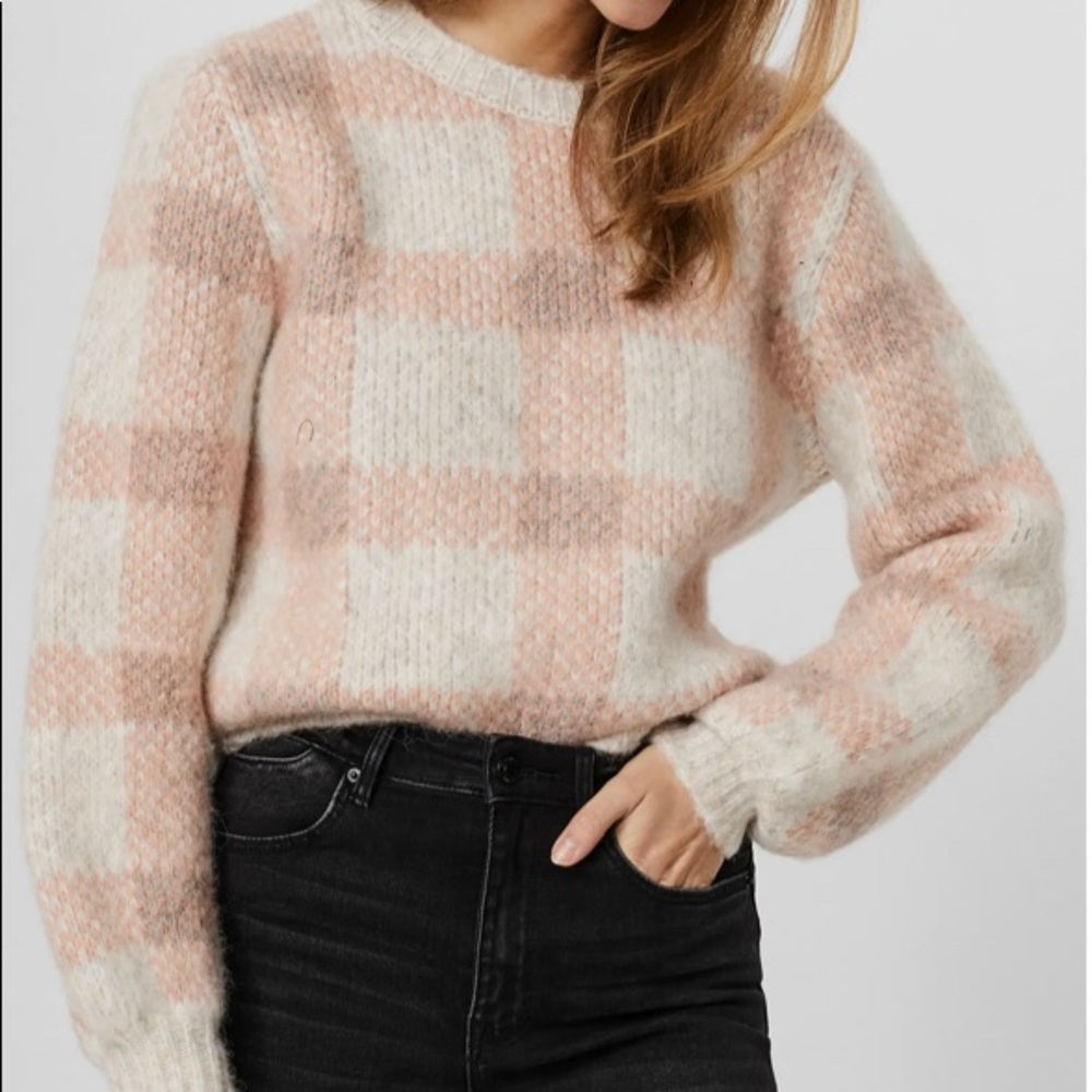 VERO MODA Diana plaid Check Sweater